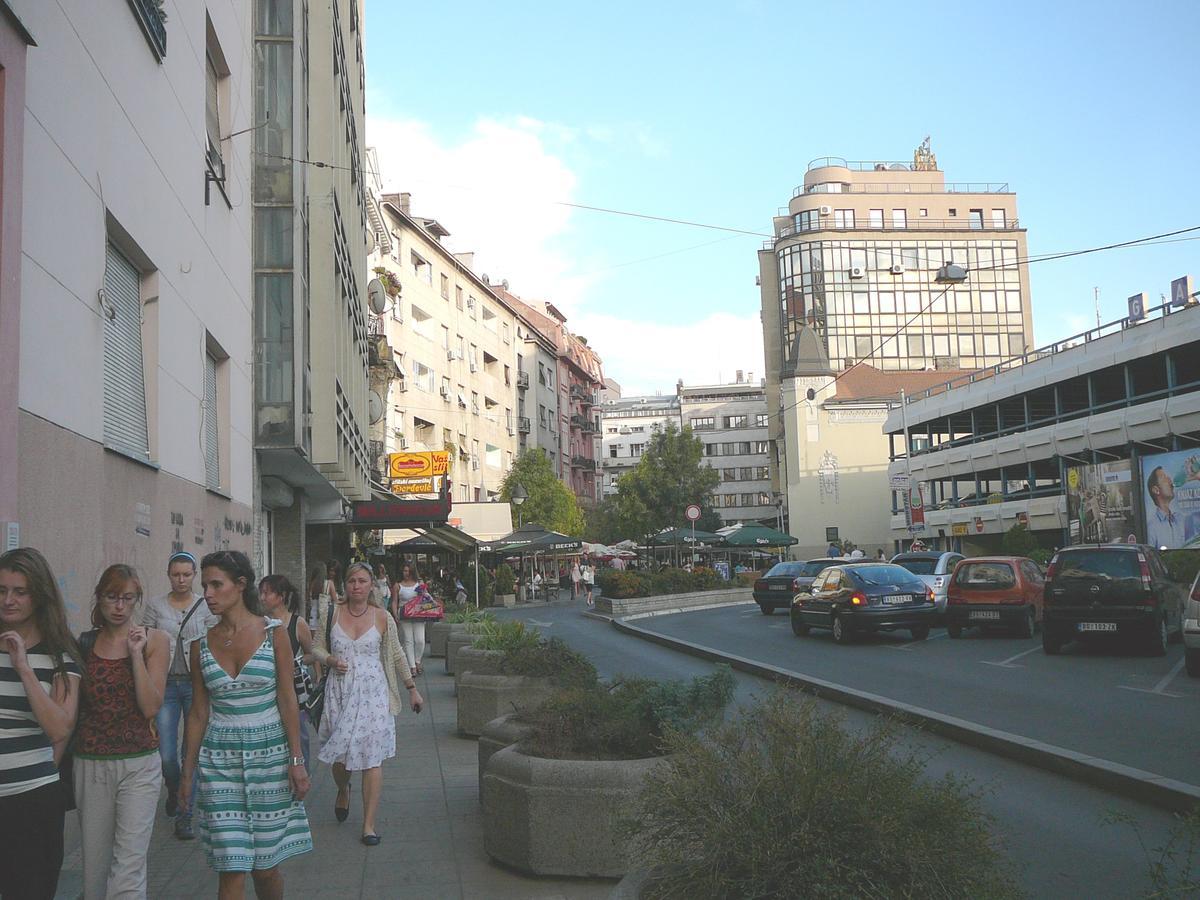 Balkan-Inn Studio Centar Apartment Belgrad Exteriör bild